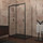Душевое ограждение Veconi Rovigo 110x110 см RV046B-110110-01-C5, чёрный/прозрачное - Душевое ограждение Veconi Rovigo 110x110 см RV046B-110110-01-C5, чёрный/прозрачное фото