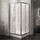 Душевое ограждение BelBagno 80x80 см DUE-A-2-80-C-Cr, хром/прозрачное - Душевое ограждение BelBagno 80x80 см DUE-A-2-80-C-Cr, хром/прозрачное фото