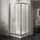 Душевое ограждение BelBagno 90x90 см DUE-A-2-90-P-Cr, хром/матовое - Душевое ограждение BelBagno 90x90 см DUE-A-2-90-P-Cr, хром/матовое фото