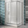 Душевое ограждение BelBagno 100x80 см DUE-AH-2-100/80-C-Cr, хром/прозрачное - Душевое ограждение BelBagno 100x80 см DUE-AH-2-100/80-C-Cr, хром/прозрачное фото