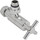 Вентиль запорный угловой Сунержа G 1/2" НРхG 3/4" НГ 00-1408-1234 - Вентиль запорный угловой Сунержа G 1/2" НРхG 3/4" НГ 00-1408-1234 фото