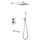 Душевая система для ванны с термостатом Abber Weiss Insel AF8050 -  Душевая система для ванны с термостатом Abber Weiss Insel AF8050 фото