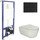 Инсталляция Berges Wasserhaus Novum с подвесным унитазом Ego XL Rimless 043204 - Инсталляция Berges Wasserhaus Novum с подвесным унитазом Ego XL Rimless 043204 фото