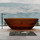 Ванна прозрачная Abber Kristall 180x85 см AT9702Opal, красный - Ванна прозрачная Abber Kristall 180x85 см AT9702Opal, красный фото