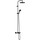 Душевая стойка с термостатом Hansgrohe Vernis Blend Showerpipe 240 1jet 26899670, черный матовый - Душевая стойка с термостатом Hansgrohe Vernis Blend Showerpipe 240 1jet 26899670, черный матовый фото