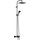Душевая стойка с термостатом Hansgrohe Vernis Shape Showerpipe 240 1jet 26900670, черный матовый - Душевая стойка с термостатом Hansgrohe Vernis Shape Showerpipe 240 1jet 26900670, черный матовый фото
