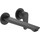 Смеситель для раковины настенный Ideal Standard Silk Black Cerafine O BD133XG, черный матовый - Смеситель для раковины настенный Ideal Standard Silk Black Cerafine O BD133XG, черный матовый фото