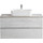 Тумба подвесная со столешницей Cezares MOLVENO 46-80-2C-SO-LB 80 см, Legno Bianco/Marmo Crema Opaco - Тумба подвесная со столешницей Cezares MOLVENO 46-80-2C-SO-LB 80 см, Legno Bianco/Marmo Crema Opaco фото