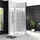 Душевое ограждение BelBagno 90x90 см UNO-195-P-1-90-CH-CR, хром/шиншилла - Душевое ограждение BelBagno 90x90 см UNO-195-P-1-90-CH-CR, хром/шиншилла фото
