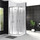 Душевое ограждение BelBagno 90х90 см UNO-195-R-2-90-CH-CR, хром/шиншилла - Душевое ограждение BelBagno 90х90 см UNO-195-R-2-90-CH-CR, хром/шиншилла фото