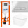 Инсталляция с подвесным безободковым унитазом BelBagno Tre BB8001CHR/SC/BB002-80/BB005-PR-CHROME - Инсталляция с подвесным безободковым унитазом BelBagno Tre BB8001CHR/SC/BB002-80/BB005-PR-CHROME фото
