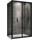 Душевое ограждение Abber Sonnenstrand 100x85 см AG07100B-S85B, чёрный/прозрачное - Душевое ограждение Abber Sonnenstrand 100x85 см AG07100B-S85B, чёрный/прозрачное фото