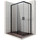 Душевое ограждение Ambassador Queen 120x80 см 11011205LBlack L, чёрный/прозрачное - Душевое ограждение Ambassador Queen 120x80 см 11011205LBlack L, чёрный/прозрачное фото
