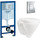 Инсталляция Grohe Rapid SL 38772001 с подвесным унитазом Sanita Luxe Attica WC.WH/Attica/DM/WHT.G/S1 - Инсталляция Grohe Rapid SL 38772001 с подвесным унитазом Sanita Luxe Attica WC.WH/Attica/DM/WHT.G/S1 фото