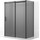 Душевое ограждение Ambassador Benefit 140x80 см 19022203HBB-80HBB (стекло 8 мм) чёрный/тонированное - Душевое ограждение Ambassador Benefit 140x80 см 19022203HBB-80HBB (стекло 8 мм) чёрный/тонированное фото