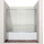 Шторка для ванны Ambassador Bath Screens 1700х1400 мм 16041105, хром/прозрачное - Шторка для ванны Ambassador Bath Screens 1700х1400 мм 16041105, хром/прозрачное фото