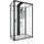 Душевое кабина Grossman Elegans 120x80 см GR252Q, чёрный/прозрачное - Душевое кабина Grossman Elegans 120x80 см GR252Q, чёрный/прозрачное фото