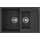 Кухонная мойка Omoikiri Daisen 78-2-BL 4993334, чёрный, Цвет производителя: чёрный - Кухонная мойка Omoikiri Daisen 78-2-BL 4993334, чёрный, Цвет производителя: чёрный фото