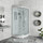 Душевая кабина Niagara Luxe NG-7702M 100x100 см, серебро/прозрачное - Душевая кабина Niagara Luxe NG-7702M 100x100 см, серебро/прозрачное фото