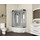 Гидробокс Niagara Luxe NG-7712WL 120x80 см, серебро/прозрачное - Гидробокс Niagara Luxe NG-7712WL 120x80 см, серебро/прозрачное фото