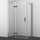 Душевое ограждение WasserKraft Aller 120x80 см 10H06LBLACK MATT (стекло 8 мм), хром/прозрачное - Душевое ограждение WasserKraft Aller 120x80 см 10H06LBLACK MATT (стекло 8 мм), хром/прозрачное фото