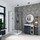 Душевое ограждение Niagara Nova 100x100 см NG-6814-08 BLACK, черный/прозрачное - Душевое ограждение Niagara Nova 100x100 см NG-6814-08 BLACK, черный/прозрачное фото