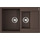 Кухонная мойка Omoikiri Daisen 78-2T DC 4993534, тёмный шоколад, Цвет производителя: тёмный шоколад - Кухонная мойка Omoikiri Daisen 78-2T DC 4993534, тёмный шоколад, Цвет производителя: тёмный шоколад фото