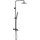 Душевая стойка с термостатом Damixa Scandinavian Pure 936810300, черный - Душевая стойка с термостатом Damixa Scandinavian Pure 936810300, черный фото