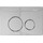 Кнопка смыва Sole S0523 Chrome metal - Кнопка смыва Sole S0523 Chrome metal фото