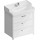 Тумба напольная с раковиной Kerama Marazzi Pompei Neo 80 см PO.N.80.3\WHT, белый глянцевый - Тумба напольная с раковиной Kerama Marazzi Pompei Neo 80 см PO.N.80.3\WHT, белый глянцевый фото
