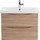 Тумба подвесная с раковиной BelBagno MARINO-CER-600-2C-SO-WO-P 60 см, Rovere Bianco - Тумба подвесная с раковиной BelBagno MARINO-CER-600-2C-SO-WO-P 60 см, Rovere Bianco фото