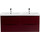 Тумба подвесная с раковиной BelBagno MARINO-CER-1200-4C-SO-2-BRDL-P 120 см, Bordo Lucido - Тумба подвесная с раковиной BelBagno MARINO-CER-1200-4C-SO-2-BRDL-P 120 см, Bordo Lucido фото