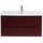 Тумба подвесная с раковиной BelBagno MARINO-CER-800-2C-SO-BRDL-P 80 см, Bordo Lucido - Тумба подвесная с раковиной BelBagno MARINO-CER-800-2C-SO-BRDL-P 80 см, Bordo Lucido фото