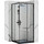 Душевое ограждение Loranto Neo 100x100 см CS-21809B-100, чёрный/прозрачное - Душевое ограждение Loranto Neo 100x100 см CS-21809B-100, чёрный/прозрачное фото