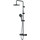 Душевая стойка с термостатом Am.Pm X-Joy F0785A422, черный, Цвет производителя: чёрный - Душевая стойка с термостатом Am.Pm X-Joy F0785A422, черный, Цвет производителя: чёрный фото