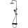 Душевая стойка Am.Pm X-Joy F0785A622, черный, Цвет производителя: чёрный - Душевая стойка Am.Pm X-Joy F0785A622, черный, Цвет производителя: чёрный фото