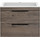Тумба подвесная с раковиной Vincea Chiara 2D 60 см VMC-2C2600RO (раковина VCB-13600W), тёмный дуб - Тумба подвесная с раковиной Vincea Chiara 2D 60 см VMC-2C2600RO (раковина VCB-13600W), тёмный дуб фото