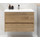 Тумба подвесная с раковиной Art&Max Family-M-750-2C-SO-HG 75 см, дуб харбор золотой - Тумба подвесная с раковиной Art&Max Family-M-750-2C-SO-HG 75 см, дуб харбор золотой фото