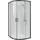 Душевое ограждение Aquatek 100x100x2000 см AQ ARI RO10020BL, чёрный/прозрачное - Душевое ограждение Aquatek 100x100x2000 см AQ ARI RO10020BL, чёрный/прозрачное фото