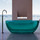 Ванна прозрачная Abber Kristall 170x75 см AT9703Aquamarin, бирюзовый - Ванна прозрачная Abber Kristall 170x75 см AT9703Aquamarin, бирюзовый фото