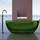 Ванна прозрачная Abber Kristall 170x75 см AT9703Emerald, зеленый - Ванна прозрачная Abber Kristall 170x75 см AT9703Emerald, зеленый фото