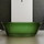 Ванна прозрачная Abber Kristall 170x75 см AT9707Emerald, зеленый фото 