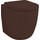 Унитаз приставной ArtCeram File 2.0 FLV005 39 00, cocoa - Унитаз приставной ArtCeram File 2.0 FLV005 39 00, cocoa фото