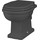 Унитаз приставной ArtCeram Hermitage HEV003 03 00 nero, чёрный - Унитаз приставной ArtCeram Hermitage HEV003 03 00 nero, чёрный фото