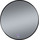 Зеркало Grossman Cosmo-норма Black 70 см 1970702, черный - Зеркало Grossman Cosmo-норма Black 70 см 1970702, черный фото