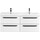 Тумба подвесная с раковиной Cezares ECO-1200-4C-SO-2-BL 120 см, Bianco Lucido - Тумба подвесная с раковиной Cezares ECO-1200-4C-SO-2-BL 120 см, Bianco Lucido фото
