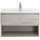 Тумба подвесная с раковиной BelBagno KRAFT-800-1C-SO-RGB 80 см, Rovere Galifax Bianco - Тумба подвесная с раковиной BelBagno KRAFT-800-1C-SO-RGB 80 см, Rovere Galifax Bianco фото