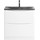 Тумба напольная с раковиной BelBagno ACQUA-1000-2C-PIA-BL 100 см, Bianco Lucido (раковина BB1000/455-LV-ART-ALR-NERO), Цвет фасада: Bianco Lucido Nero - Тумба напольная с раковиной BelBagno ACQUA-1000-2C-PIA-BL 100 см, Bianco Lucido (раковина BB1000/455-LV-ART-ALR-NERO), Цвет фасада: Bianco Lucido Nero фото