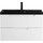 Тумба подвесная с раковиной BelBagno VITTORIA-800-2C-SO-BO-P 80 см, Bianco Opaco (раковина BB800/450-LV-ART-AST-NERO) - Тумба подвесная с раковиной BelBagno VITTORIA-800-2C-SO-BO-P 80 см, Bianco Opaco (раковина BB800/450-LV-ART-AST-NERO) фото