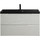 Тумба подвесная с раковиной BelBagno VITTORIA-800-2C-SO-TB-P 80 см, Toros Bianco (раковина BB800/450-LV-ART-AST-NERO) - Тумба подвесная с раковиной BelBagno VITTORIA-800-2C-SO-TB-P 80 см, Toros Bianco (раковина BB800/450-LV-ART-AST-NERO) фото